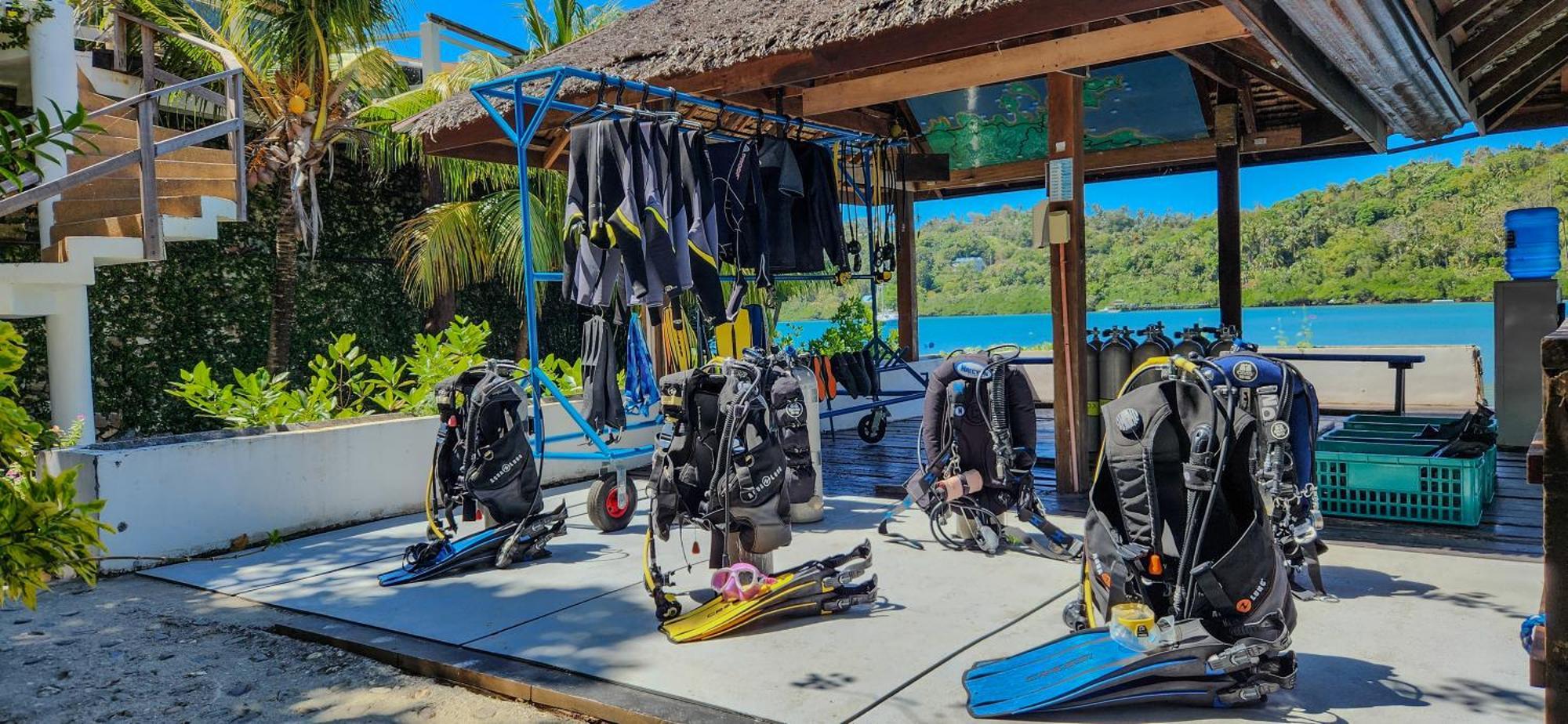 Edgewater Dive & Spa Resort Puerto Galera Buitenkant foto